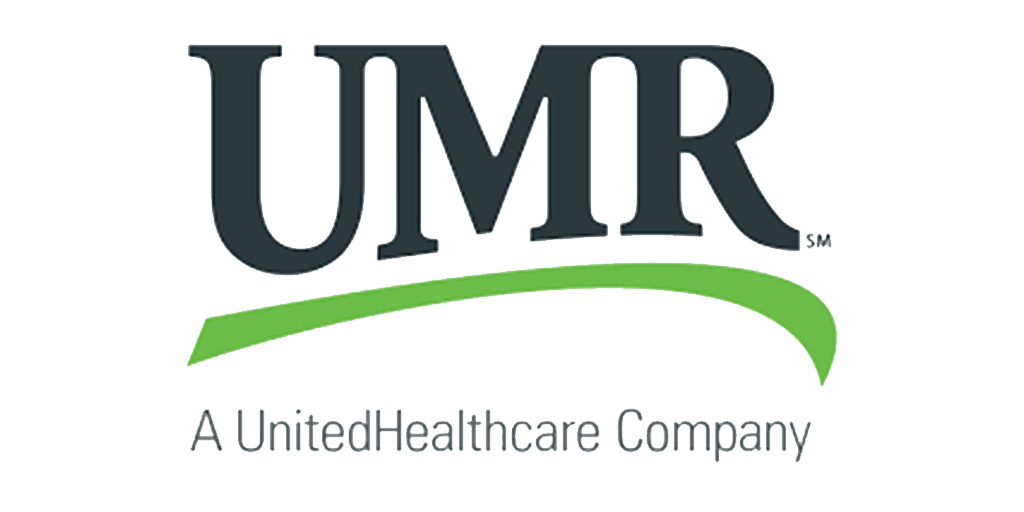 A black and green logo for the united healthcare company.